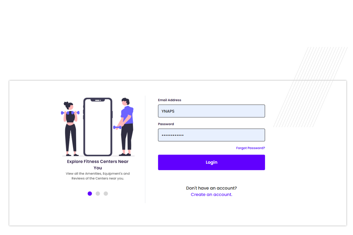 Mobile app landing page project by Sagar Saigal