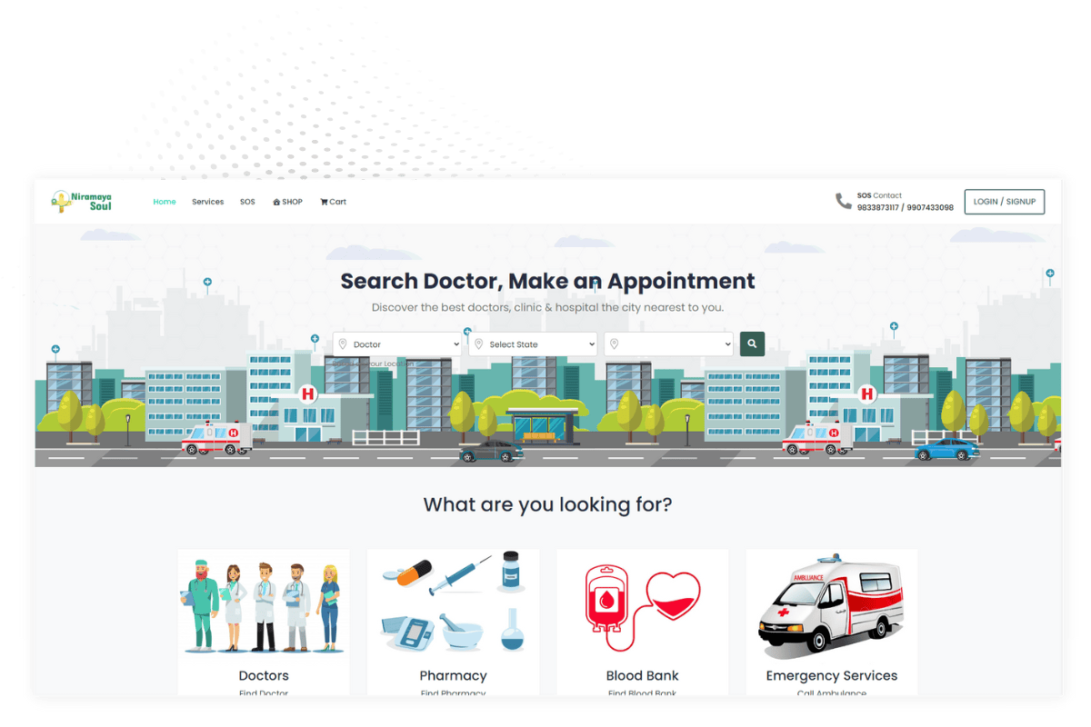 Web design project by Sagar Saigal